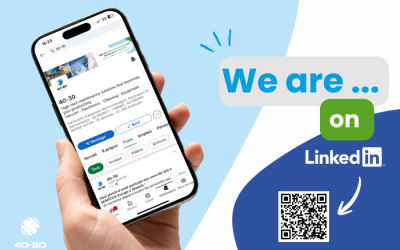 40-30 launches its new LinkedIn page!